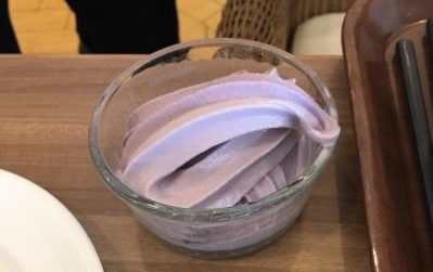 アートホテル石垣島　紅芋ソフトクリーム　朝食バイキング